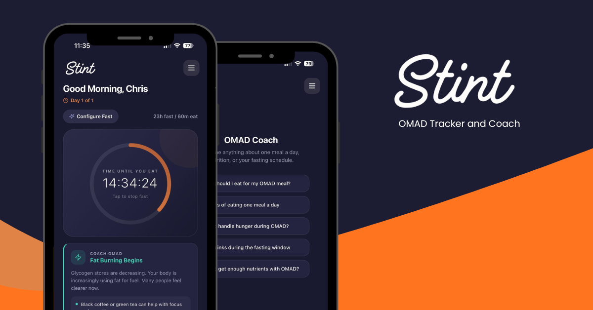 Stint | Dedicated OMAD Fasting App